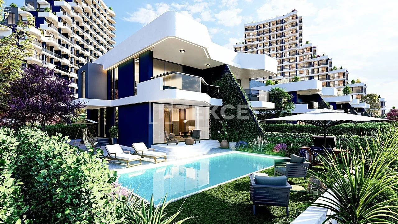 4-Bedroom Villa with Private Garden and Sea View in Mersin, Turkey, photo 2