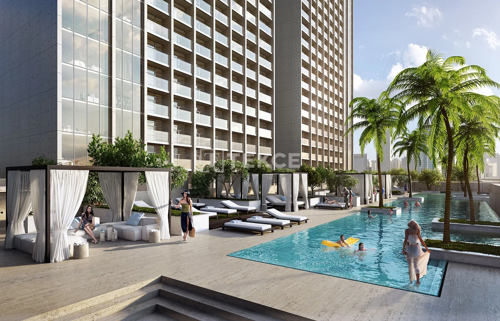 1-Bedroom Apartment with Balcony and Terrace in Business Bay, Dubai, photo 3
