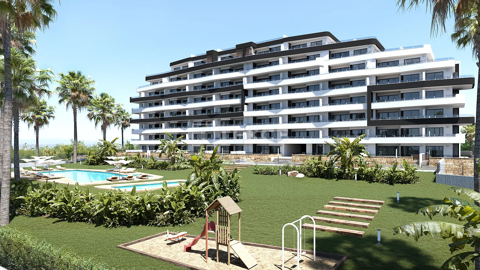 2-Bedroom Apartment with Garden in San Miguel de Salinas