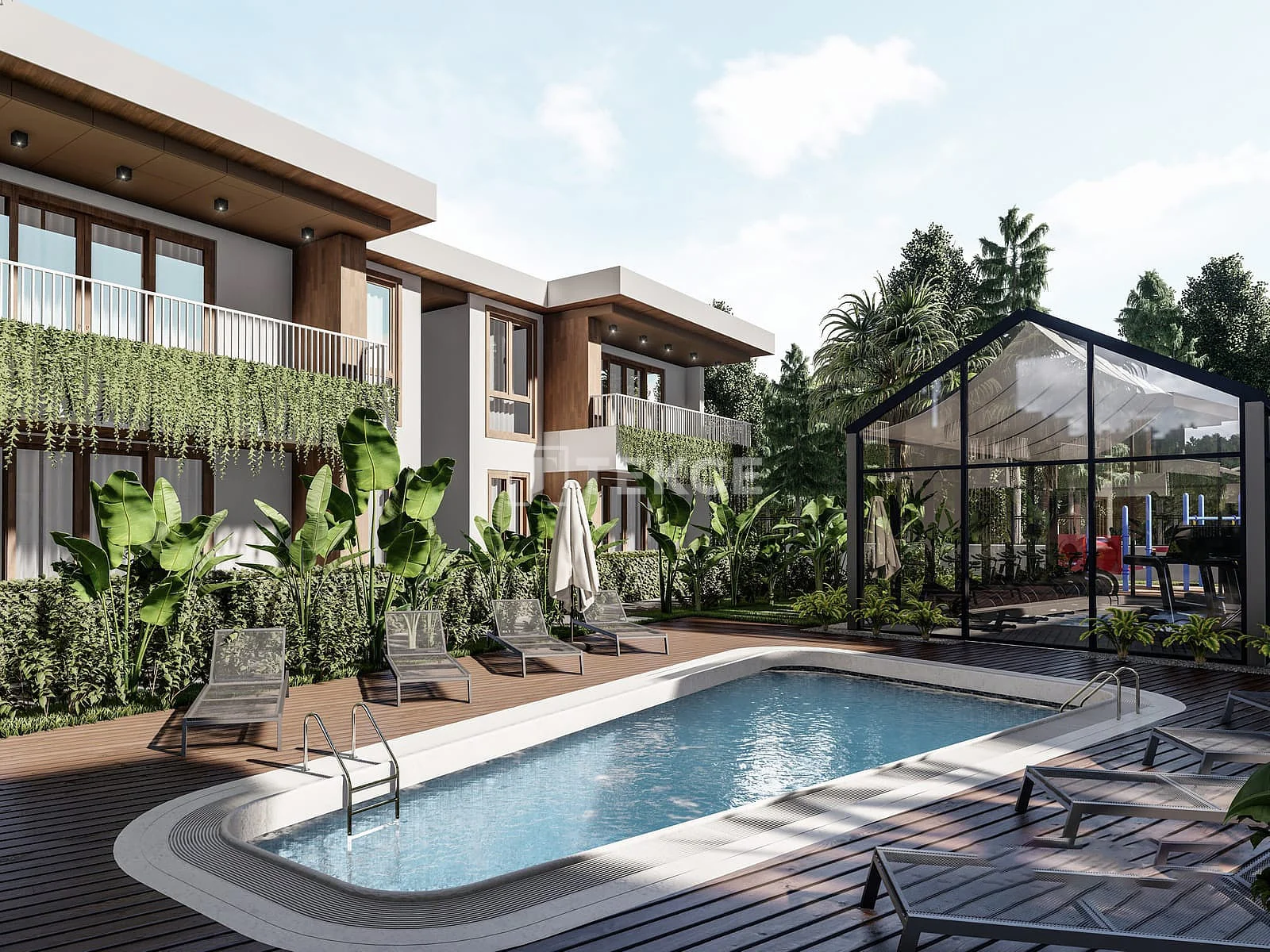 2-Bedroom Apartment with Private Garden in Yalova, Turkey