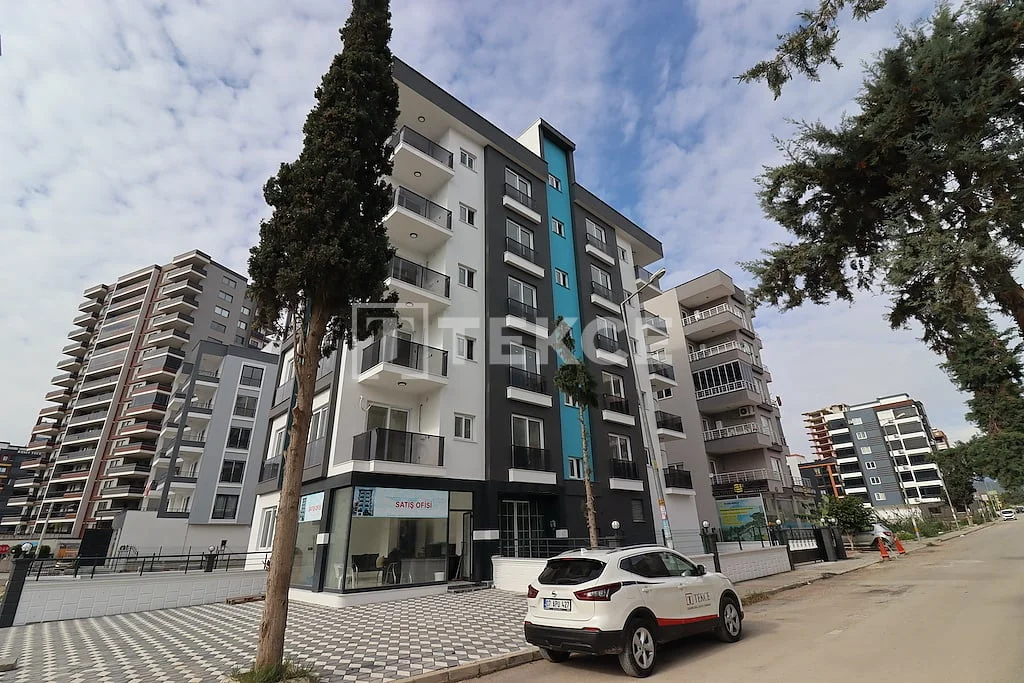 Квартира с видом на море и город в Мерсине, 55 м²
