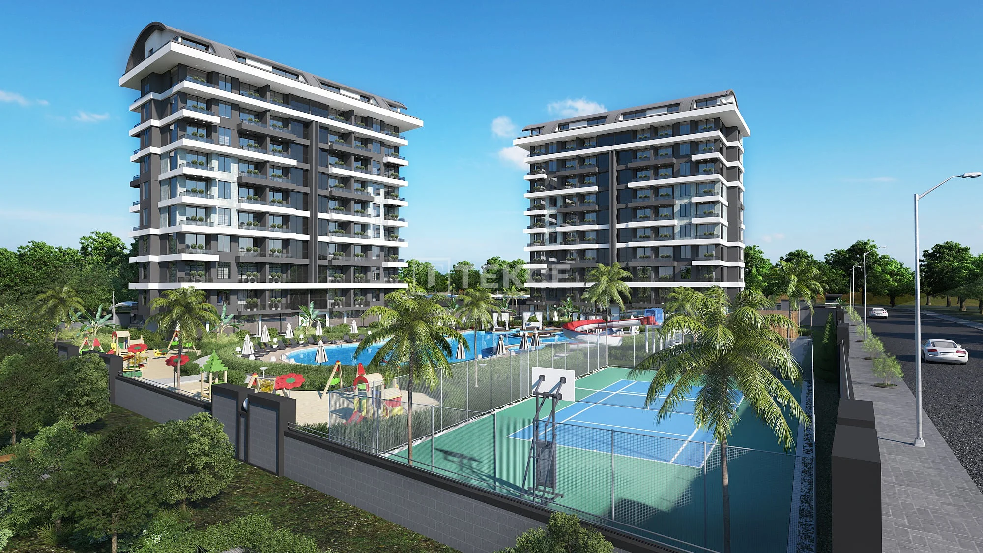 3-Bedroom (4-Room) Penthouse and Apartments in Demirtas, Alanya