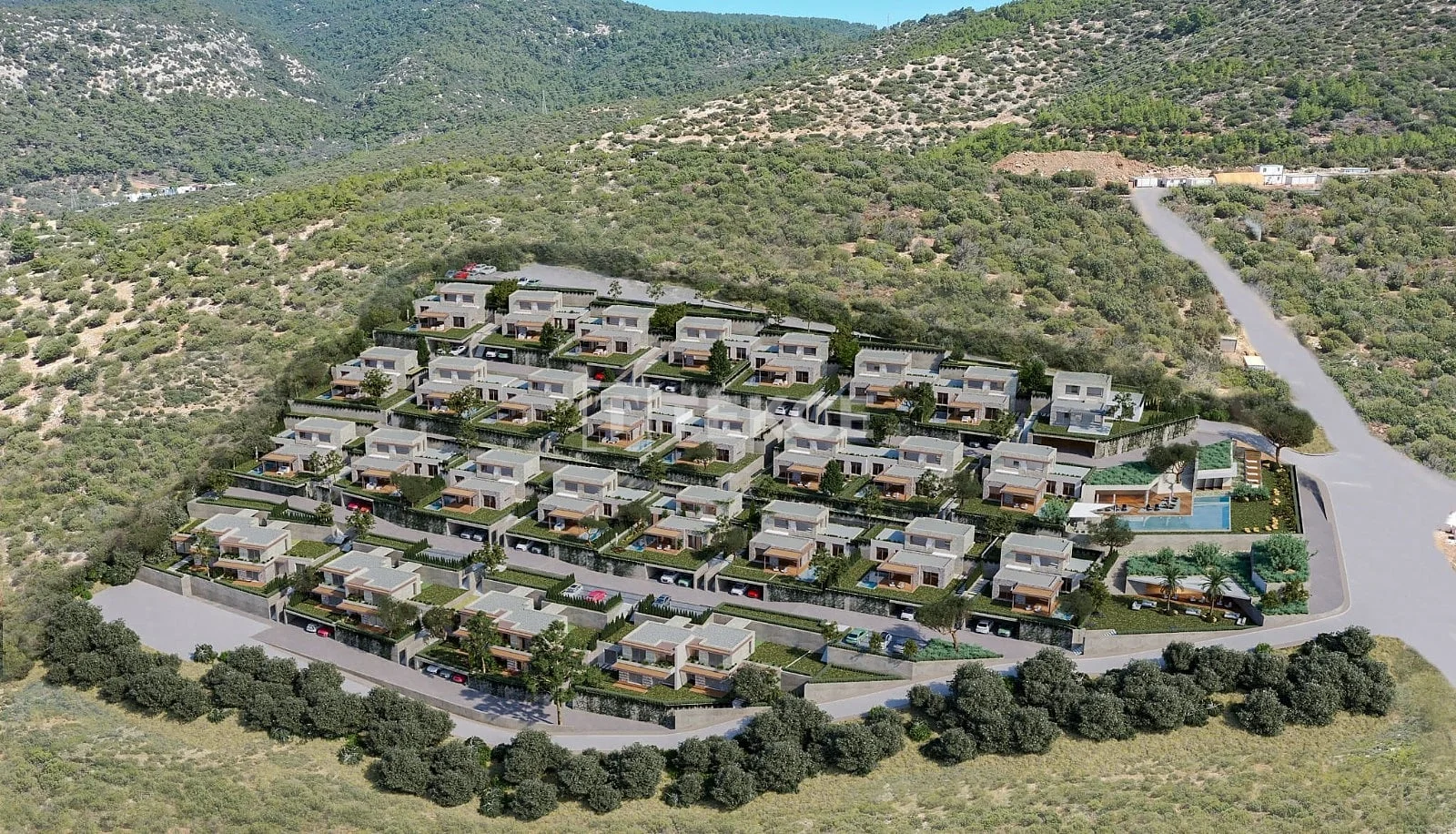 3-Bedroom Apartment with Sea View and Private Garden in Bodrum, photo 5