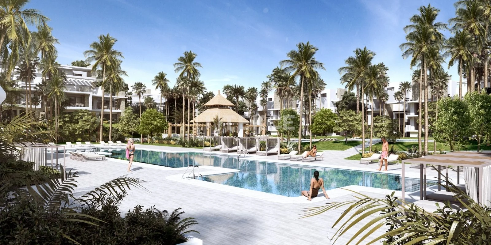 3-Bedroom Penthouse with Private Pool and Garden in Estepona