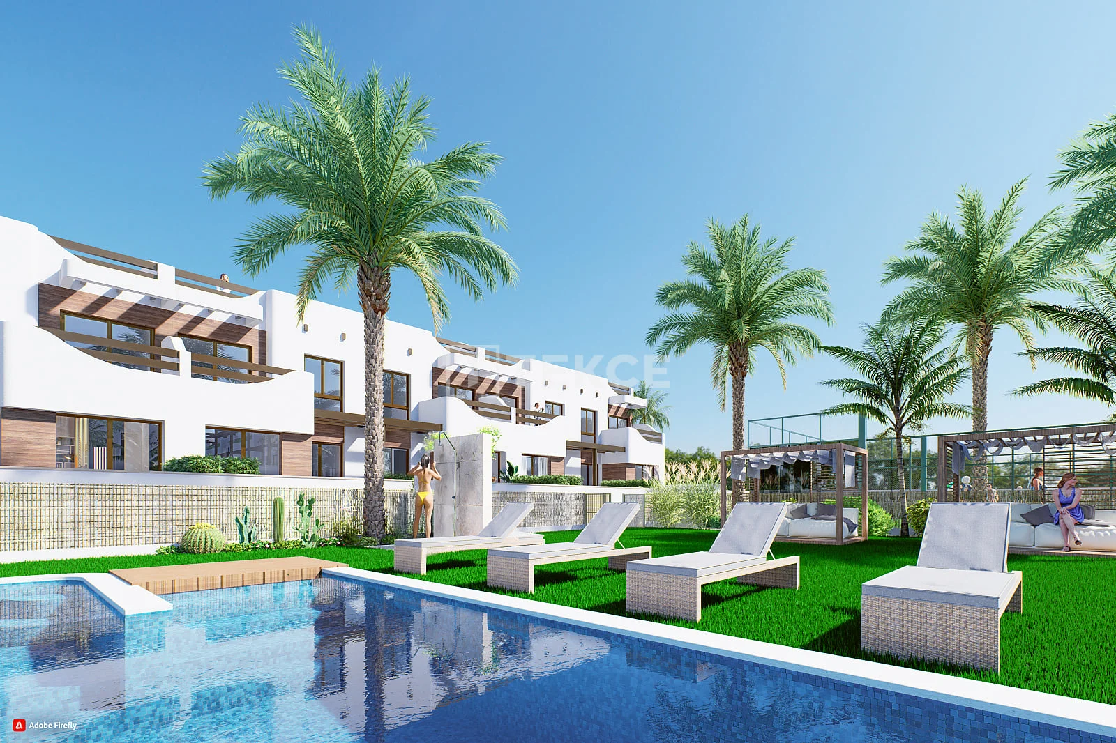 2-Bedroom Apartment with Pool and Tennis Court in Pilar de la Horadada, photo 2