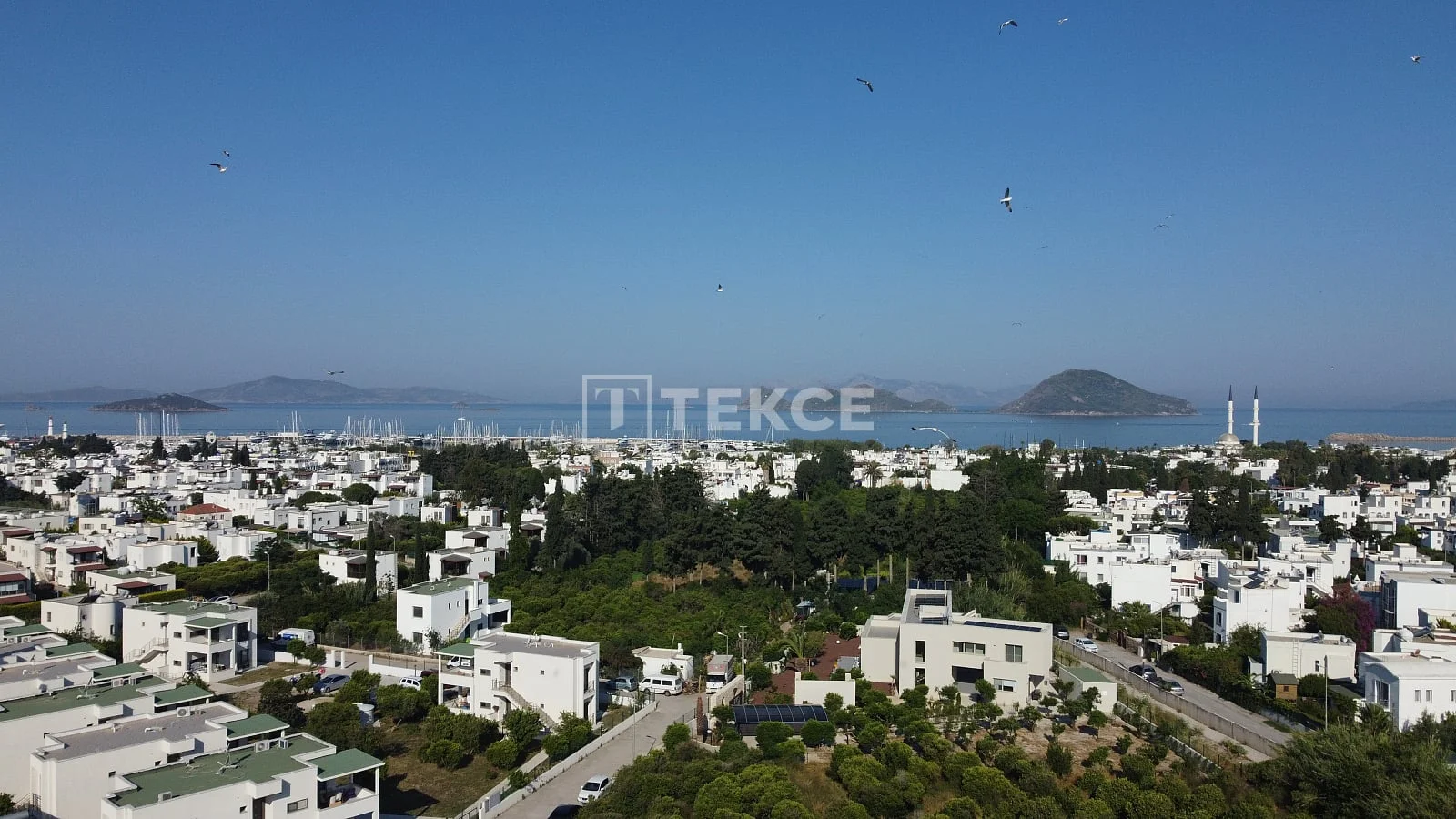 18,000 m² Land Plot with City View in Bodrum, Turkey