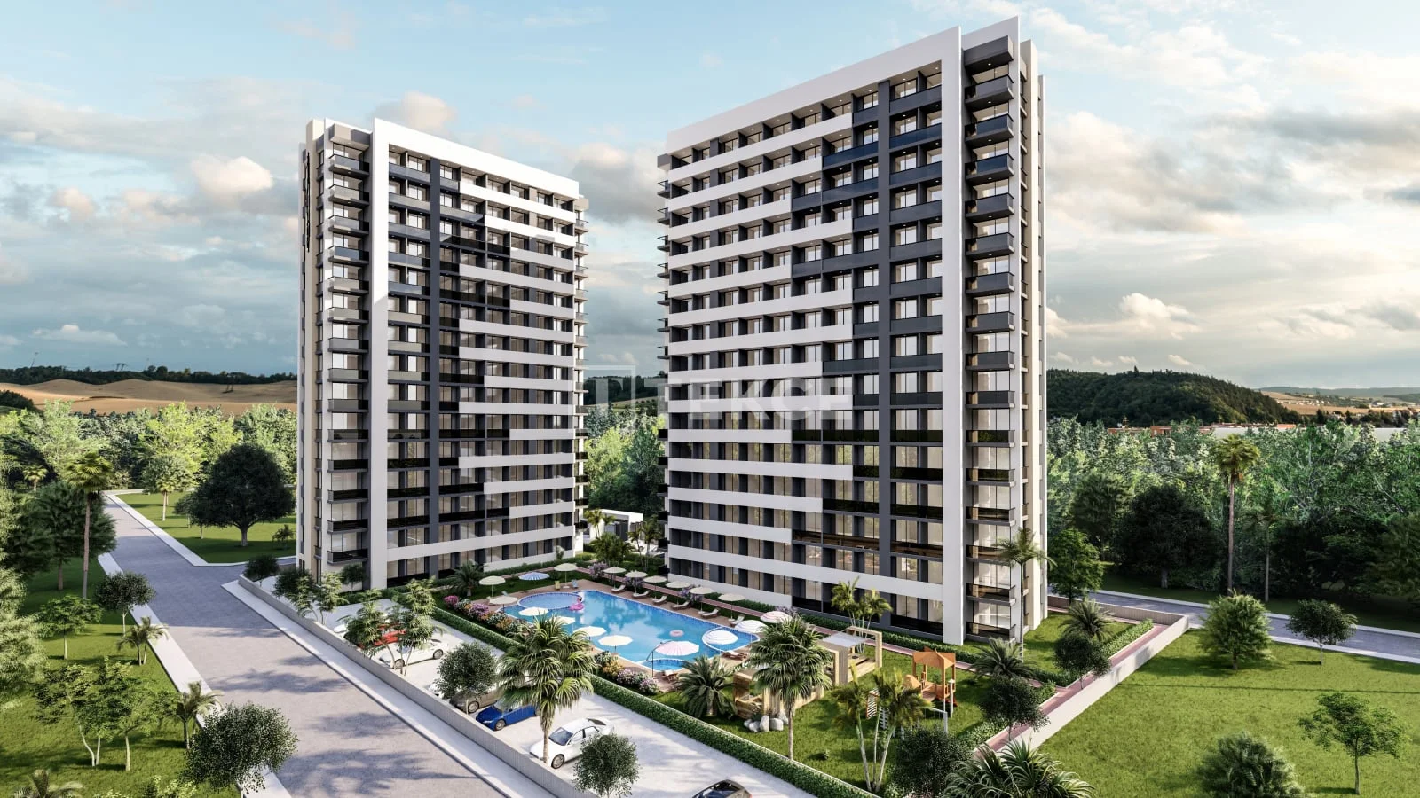 1-Bedroom Apartment Near the Beach in Mersin