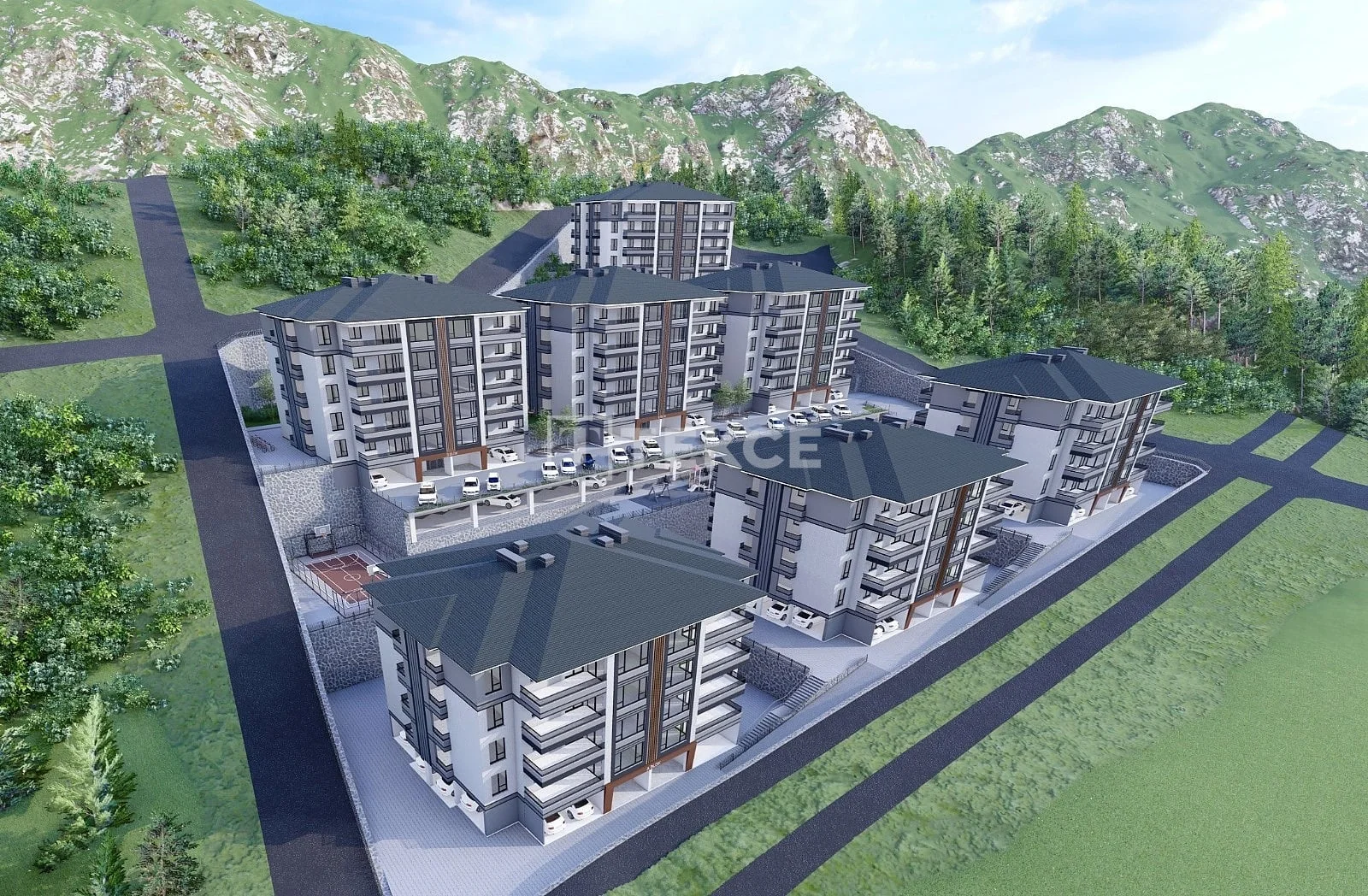 3-Bedroom Apartment with Sea View in Arakli, Trabzon