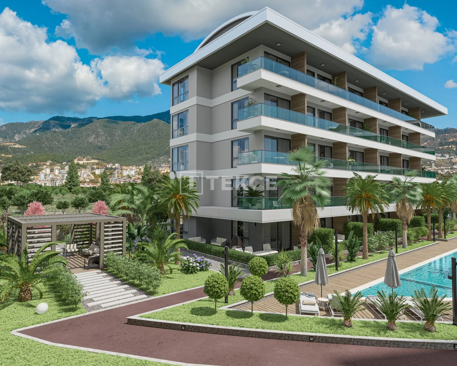 1-Bedroom Apartment with Sea View in Oba, Alanya, photo 5