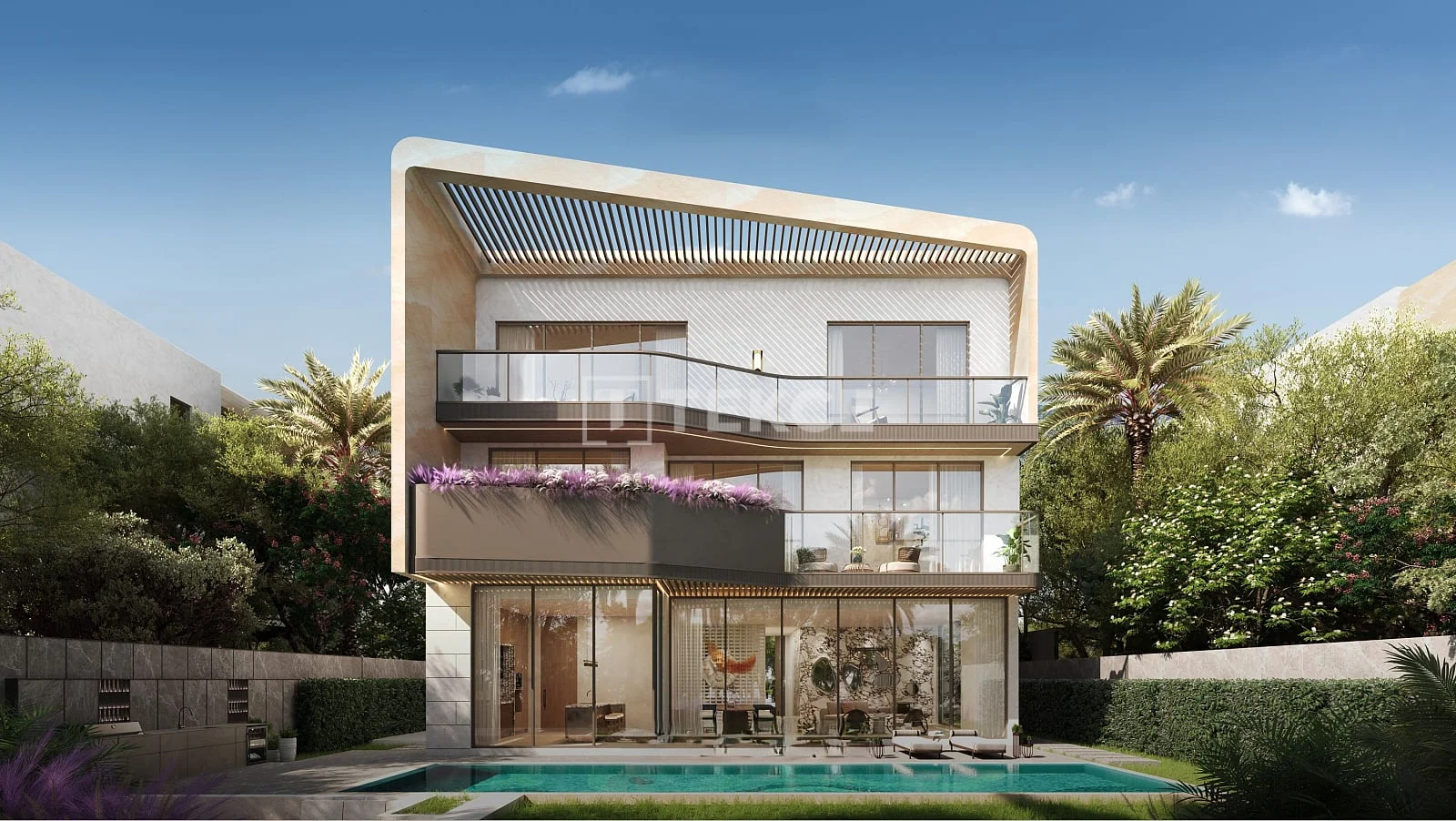 6-Bedroom Villa with Private Pool and Garden in Meydan, Dubai, photo 5
