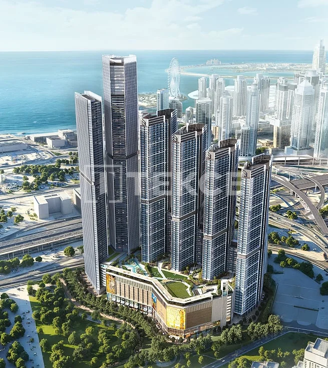 1-Bedroom Apartment with Sea and City View in Jumeirah Lake Towers, Dubai