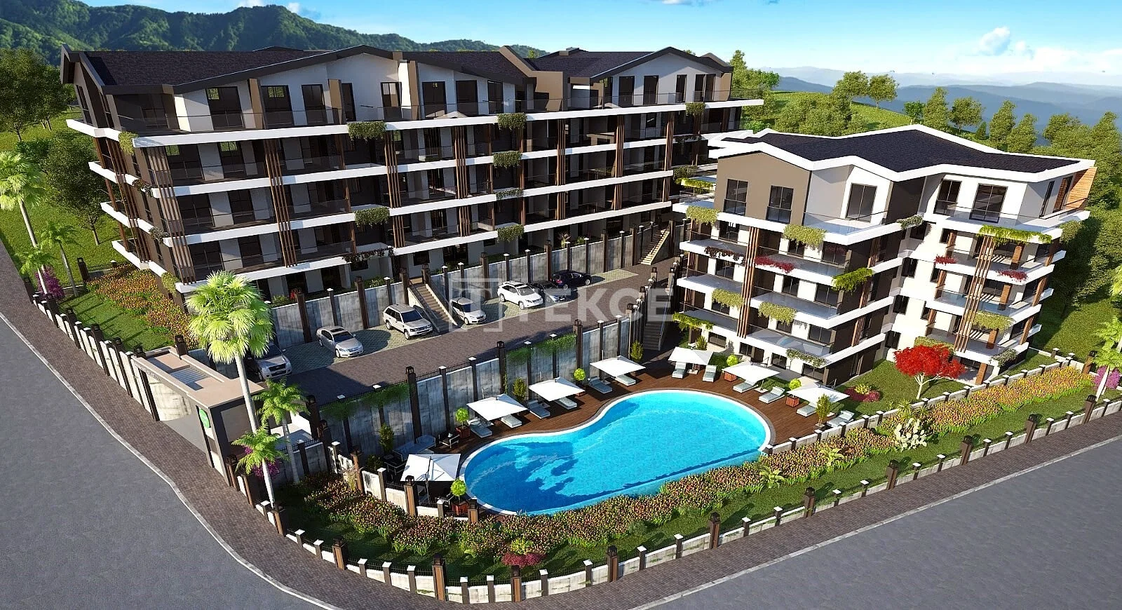 3-Bedroom Apartment with Sea View in Mudanya
