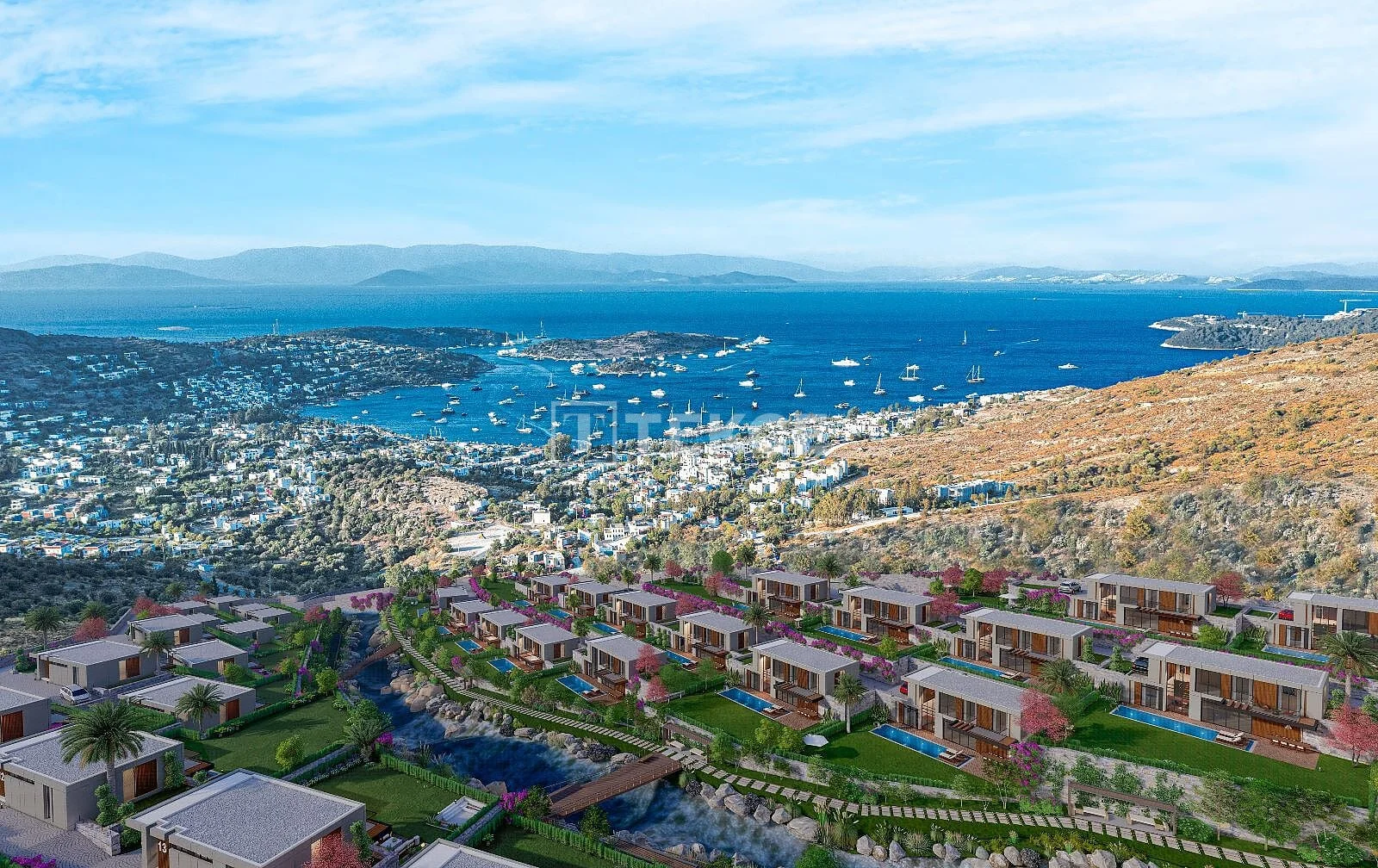 4-Bedroom Villa with Private Pool and Sea View in Bodrum, photo 3