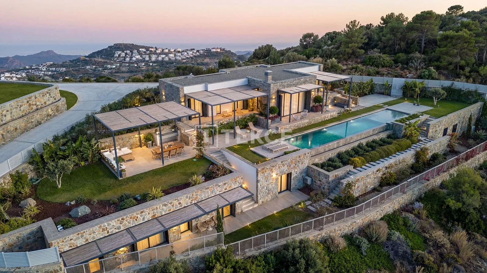 6-Bedroom Villa with Private Pool and Sea View in Bodrum
