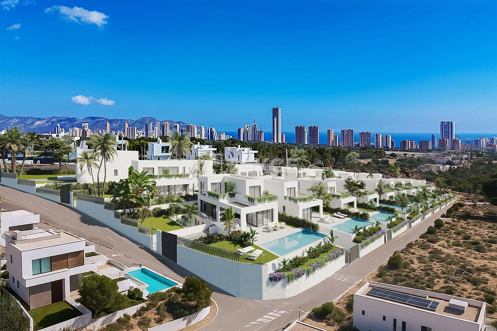 2-Bedroom Villa with Private Pool and Sea View in Finestrat, photo 3