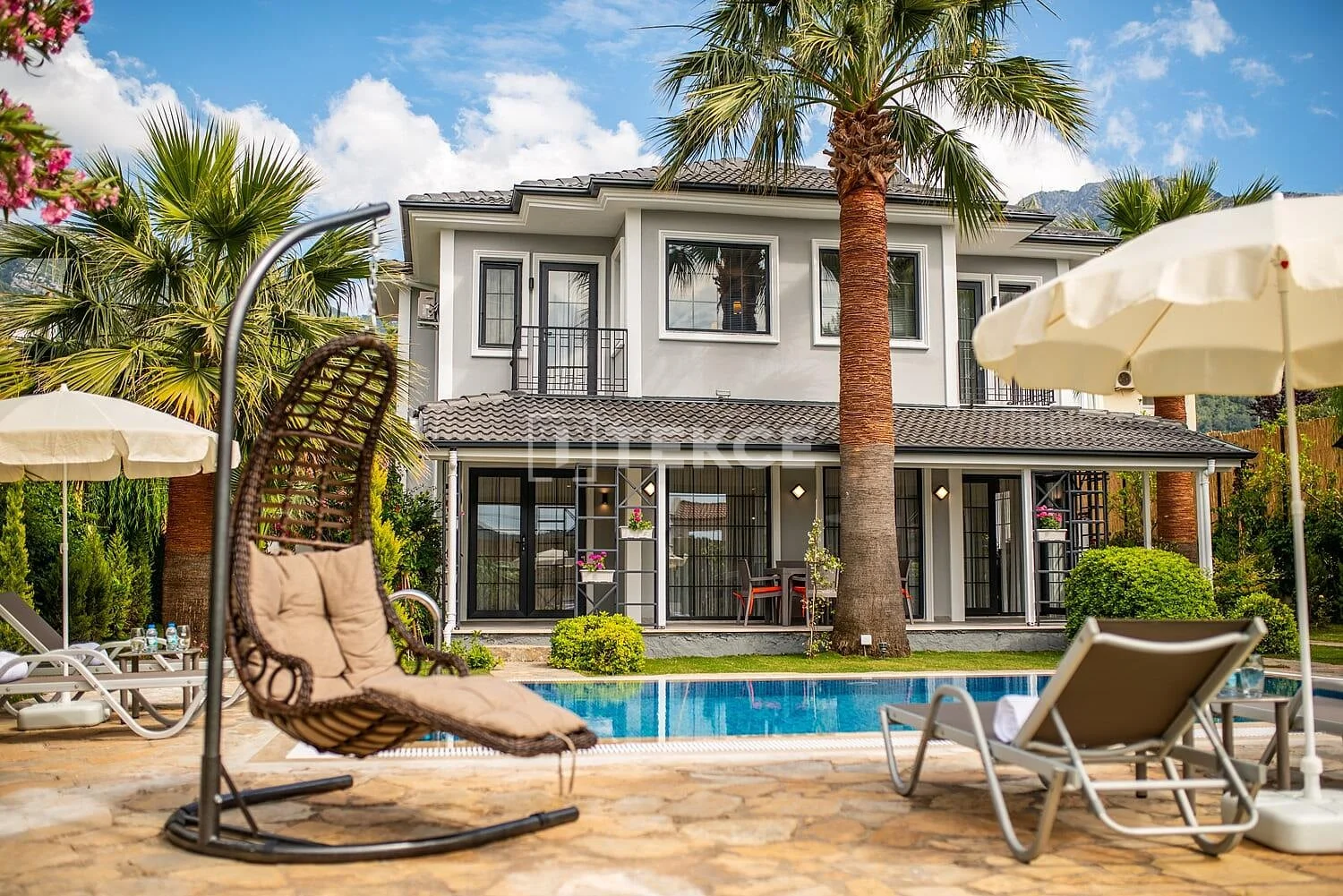 4-Bedroom Villa with Private Pool and Garden in Fethiye