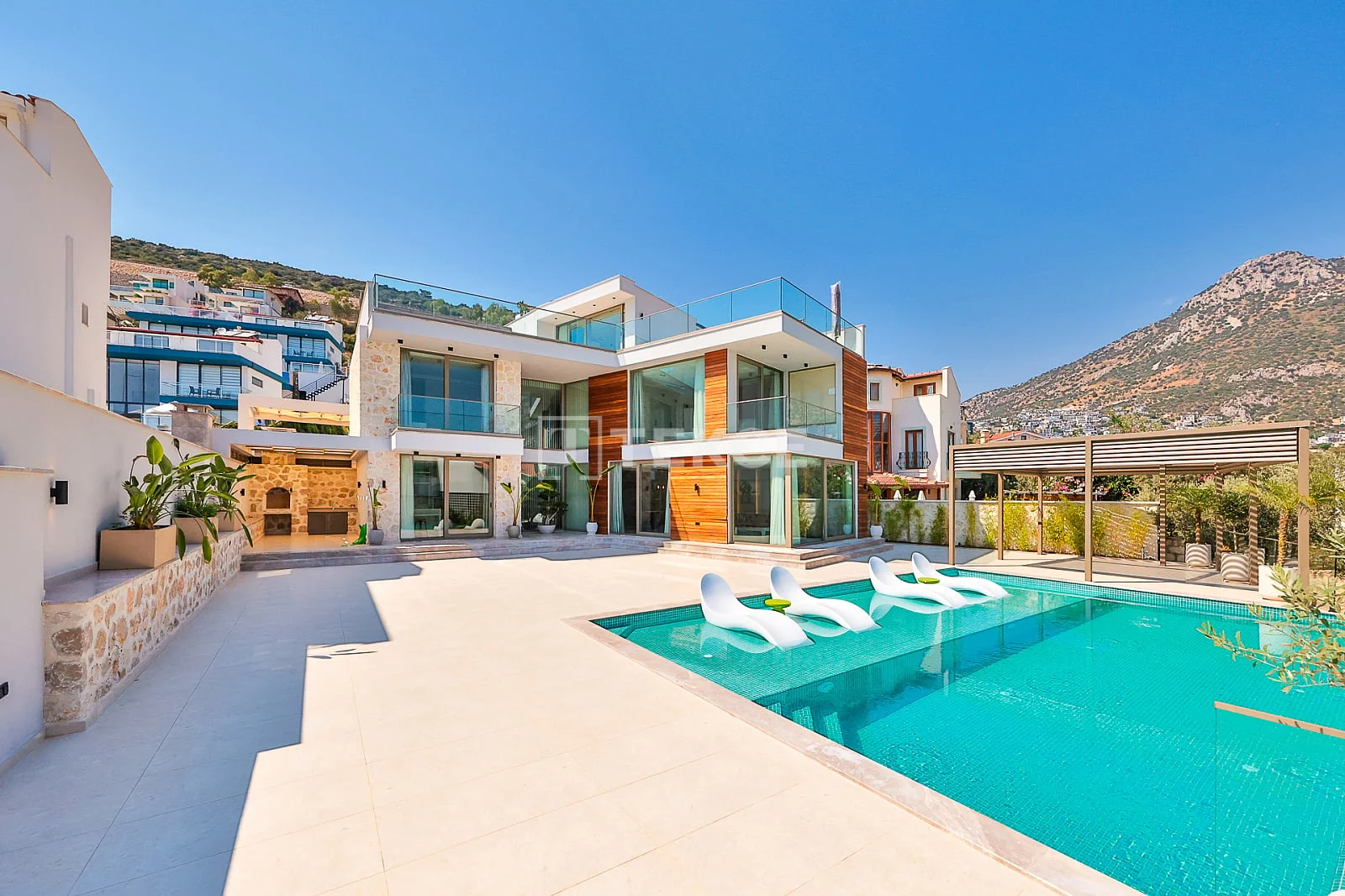 5-Bedroom Villa with Panoramic Sea View in Kas, Antalya