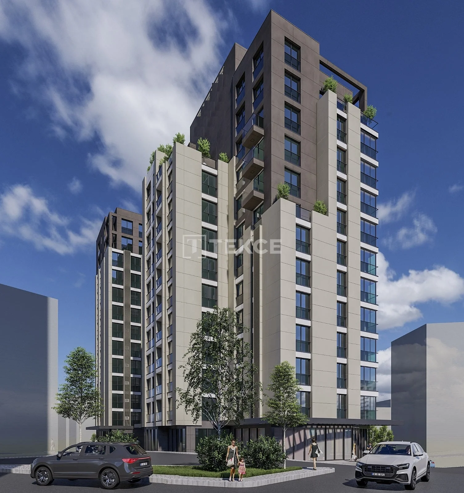 2-Bedroom Apartment with City View in Kagithane, Istanbul