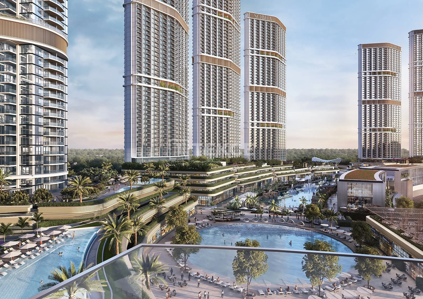 1-Bedroom Apartment with City View in Bukadra, Dubai, photo 2