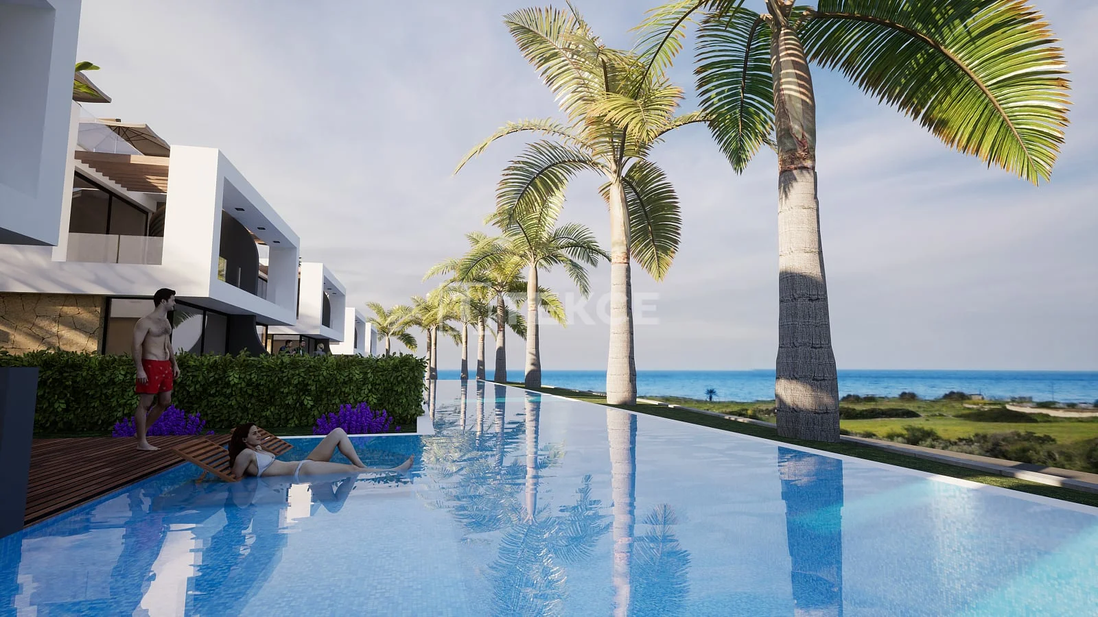 2-Bedroom Villa with Private Pool and Sea View in Famagusta
