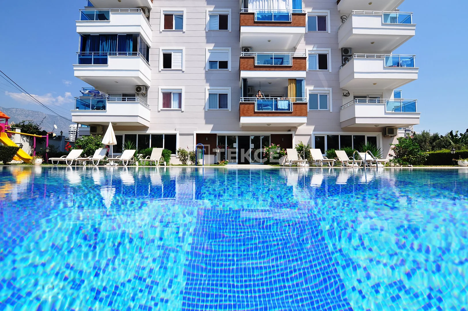 1-Bedroom Apartment with Sea View in Mahmutlar, Alanya
