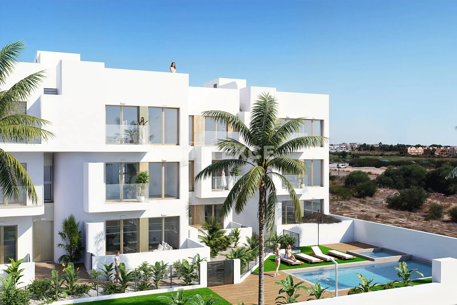 2-Bedroom Apartment with Golf View in Los Alcazares, photo 2