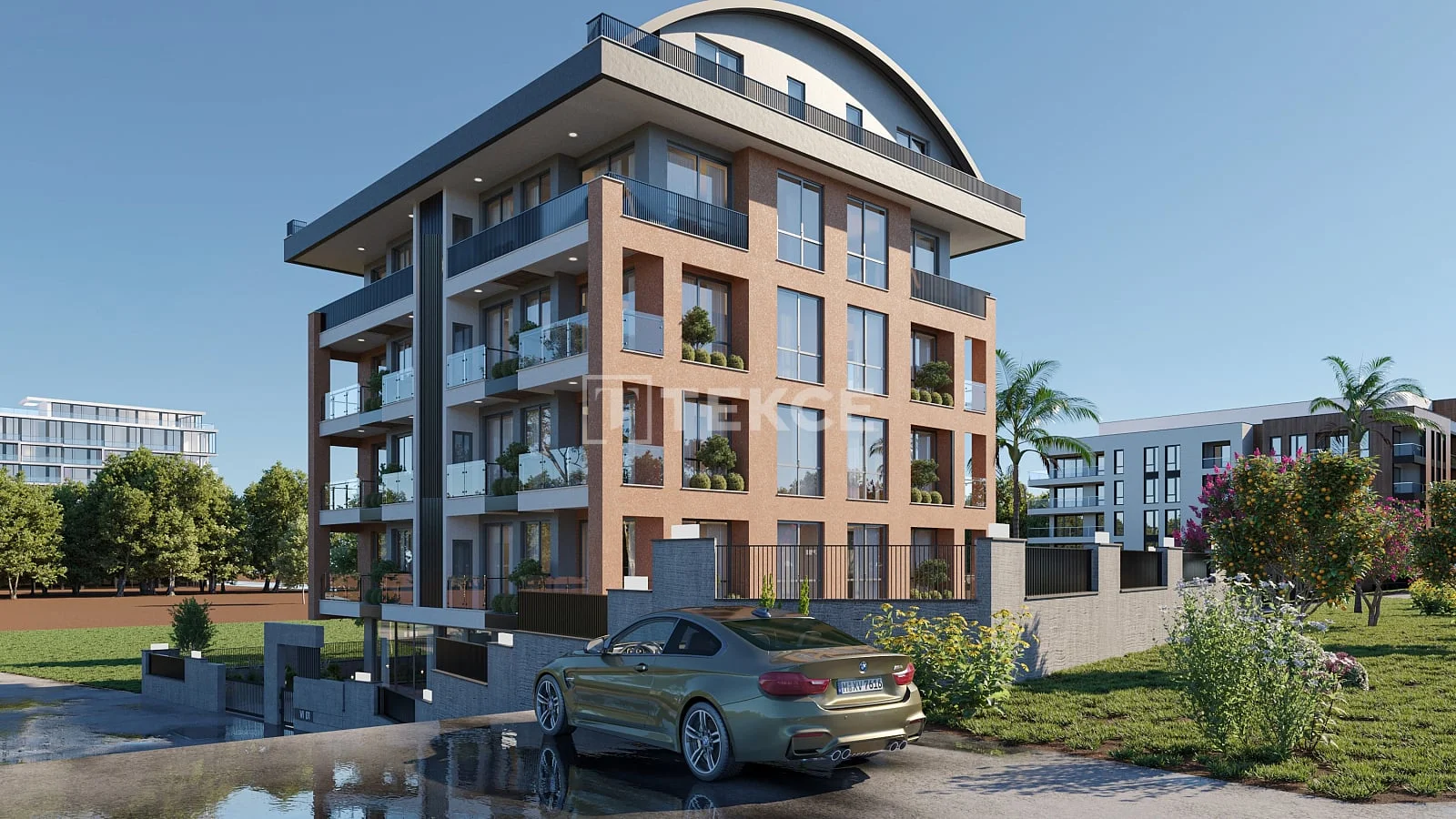 3-Bedroom Penthouse with Sea View in Alanya