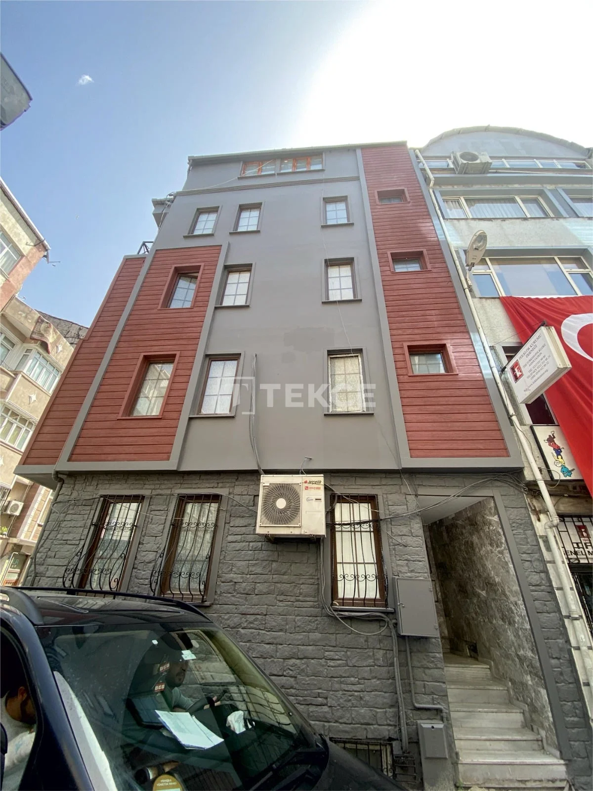 Коммерческое здание 6 этажей с 6 квартирами в Фатихе, Стамбул, фото 4