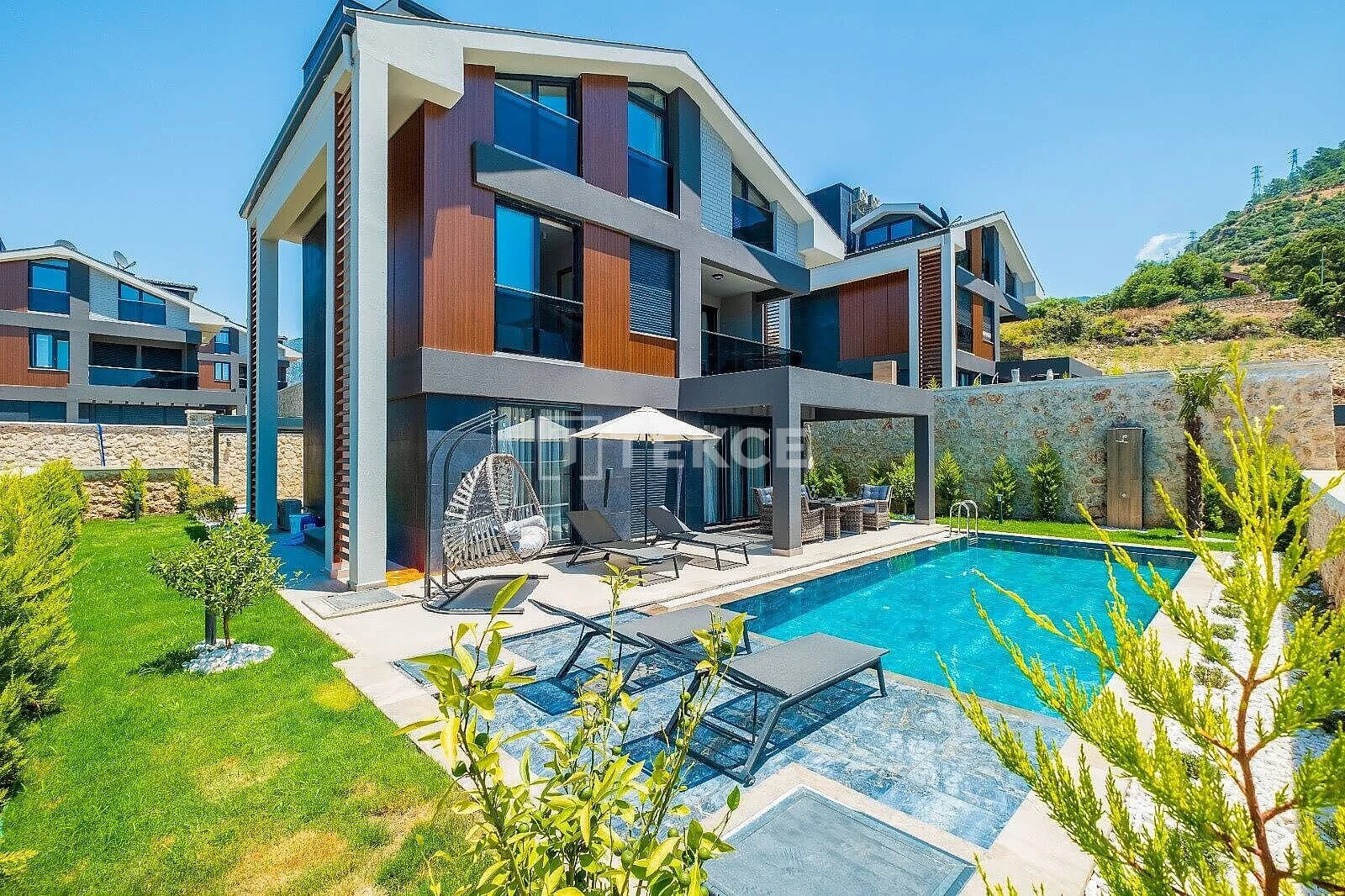3-Bedroom Villa with Private Pool and Sea View in Fethiye