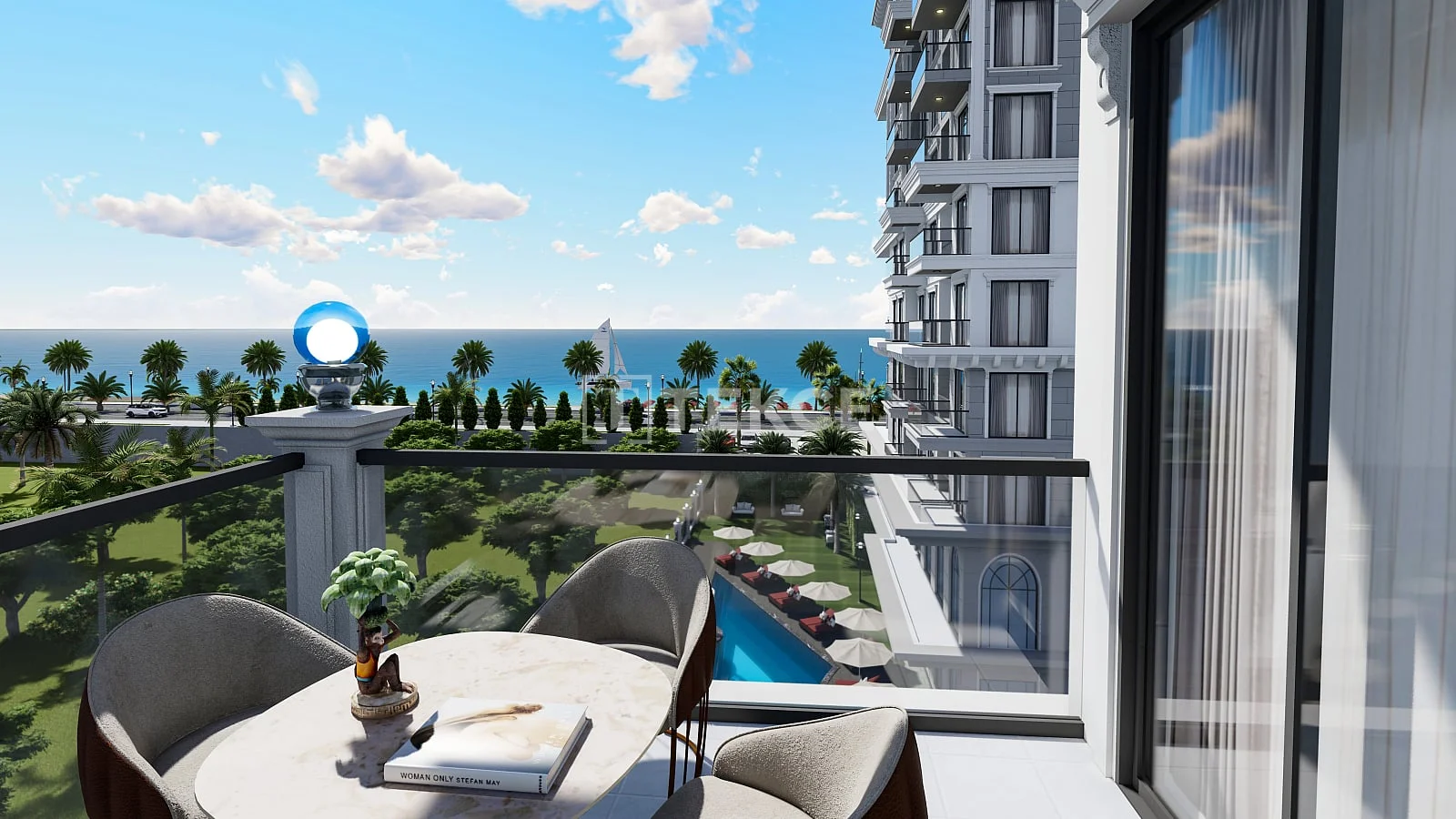 3-Bedroom Penthouse with Sea View in Mahmutlar, Alanya, photo 5
