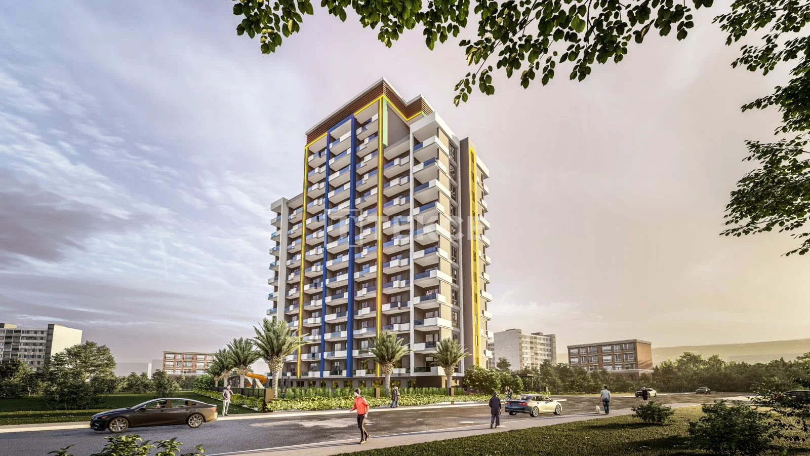 1-Bedroom Apartment with Sea View in Mersin