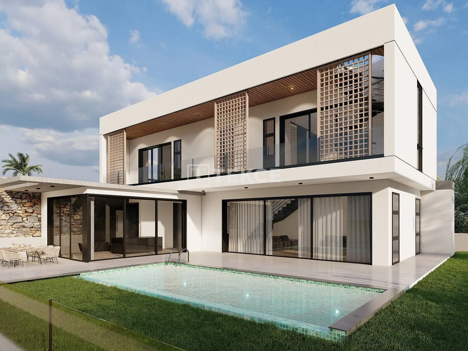 4-Bedroom Villa with Private Pool and Sea View in Kyrenia