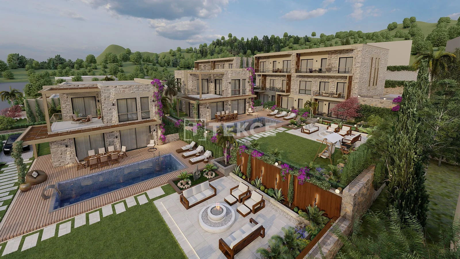 4-Bedroom (5-Room) Beachfront Villa with Private Pool in Bodrum, photo 4