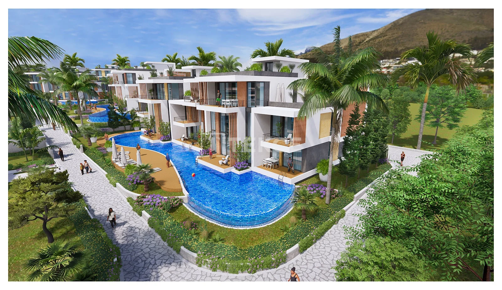 Studio with Sea View in Famagusta, Under 1 km from the Beach