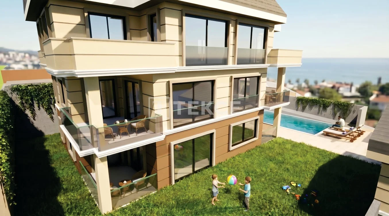 3-Bedroom Duplex Apartment with Sea View in Mudan, Turkey, photo 3