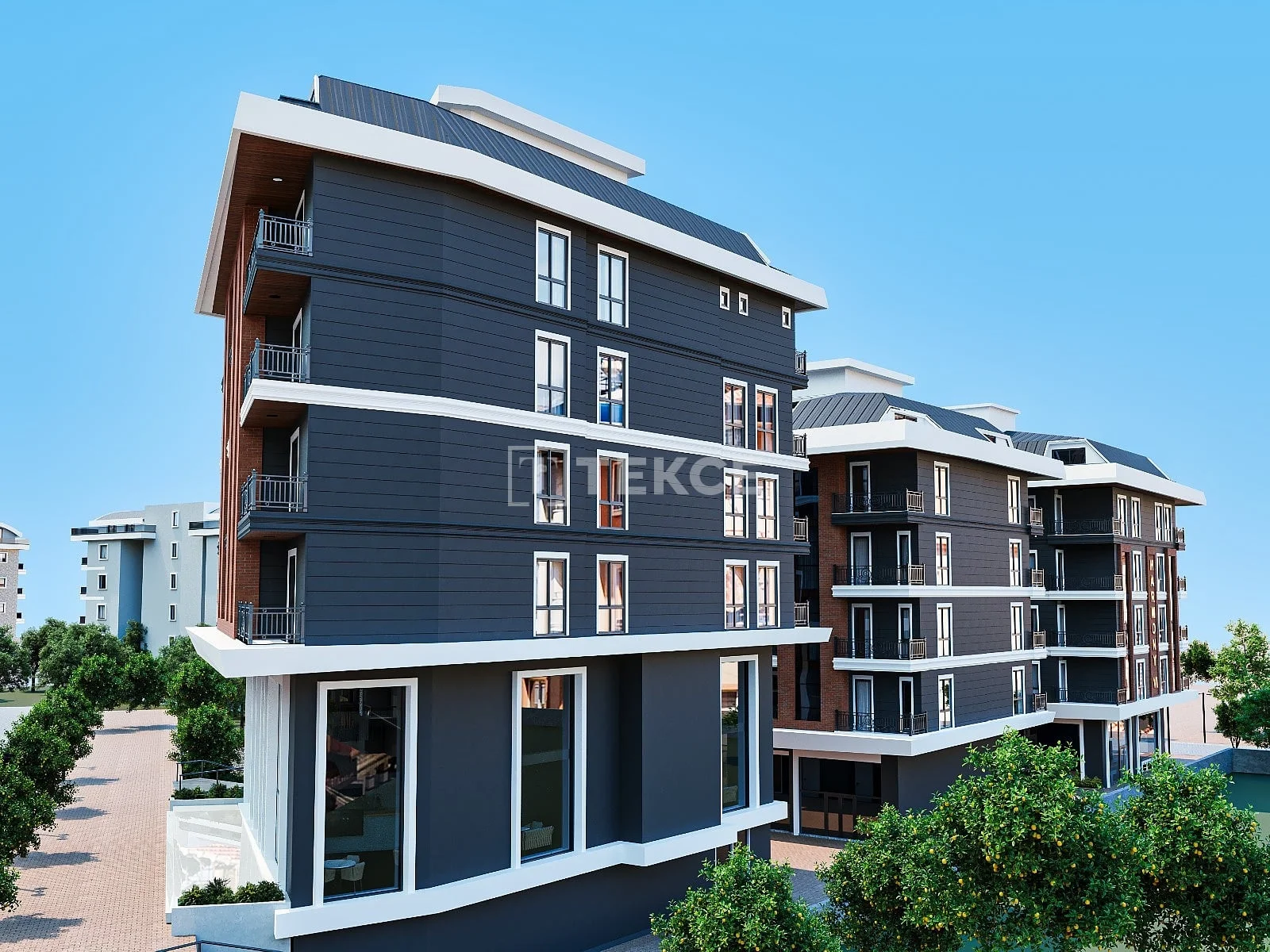 3-Bedroom Penthouse and Apartments with Sea and Mountain Views in Alanya