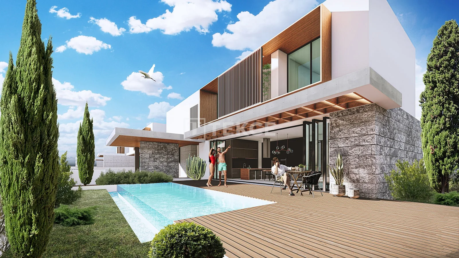 4-Bedroom Villa with Private Pool and Garden in Kyrenia, photo 2