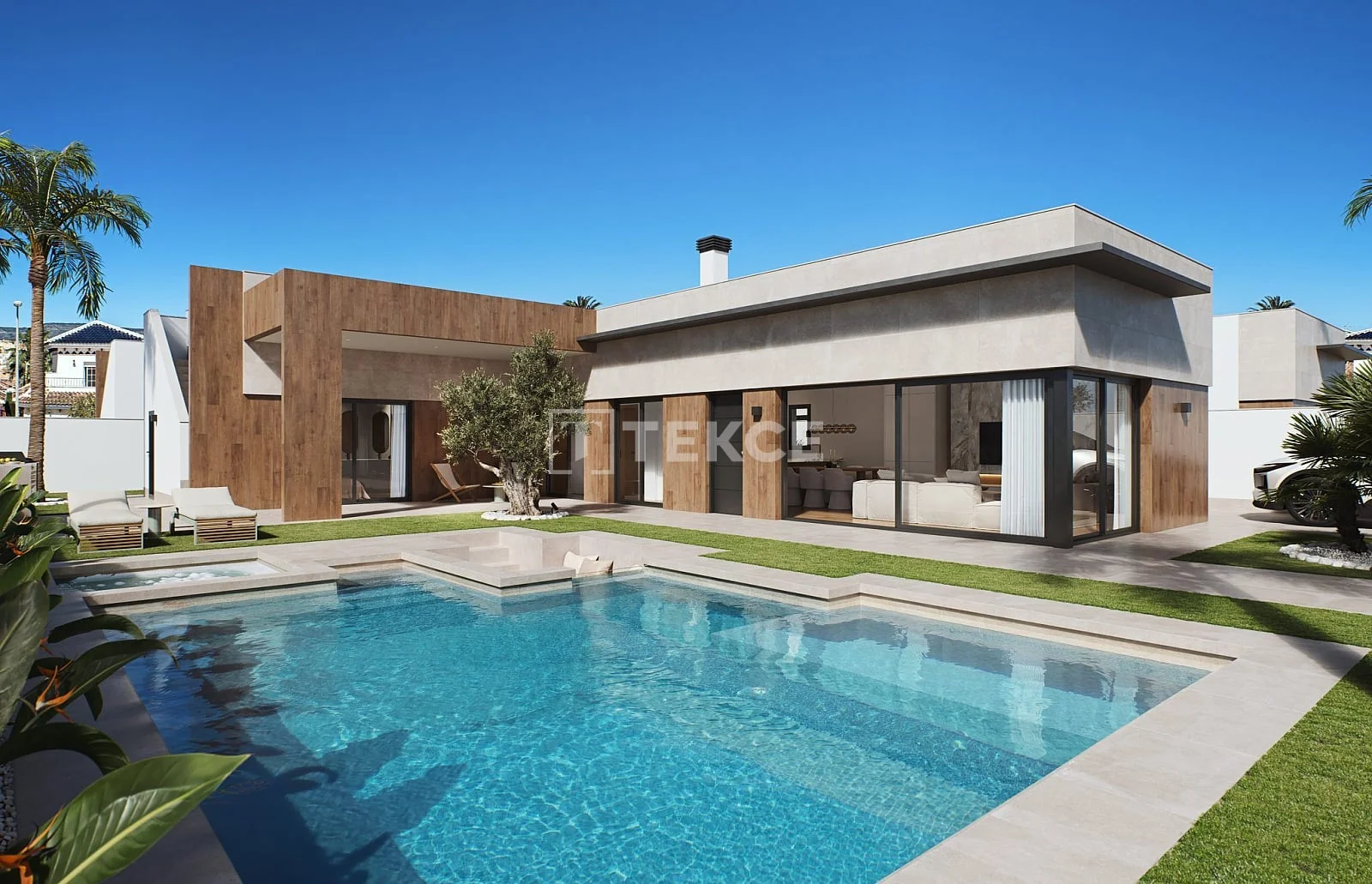 3-Bedroom Villa with Private Pool in Murcia