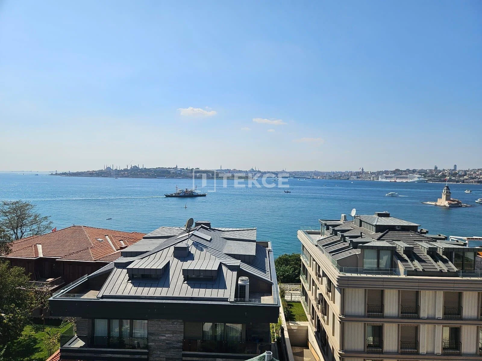 6-Bedroom Luxury Penthouse with Bosphorus View in Uskudar, Istanbul