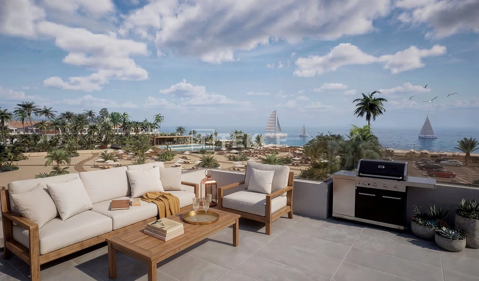 1-Bedroom Penthouse with Sea View in Vera, Spain, photo 2