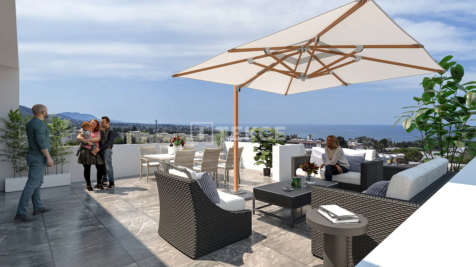 2-Bedroom Apartment with Mountain Views in Kyrenia, photo 5