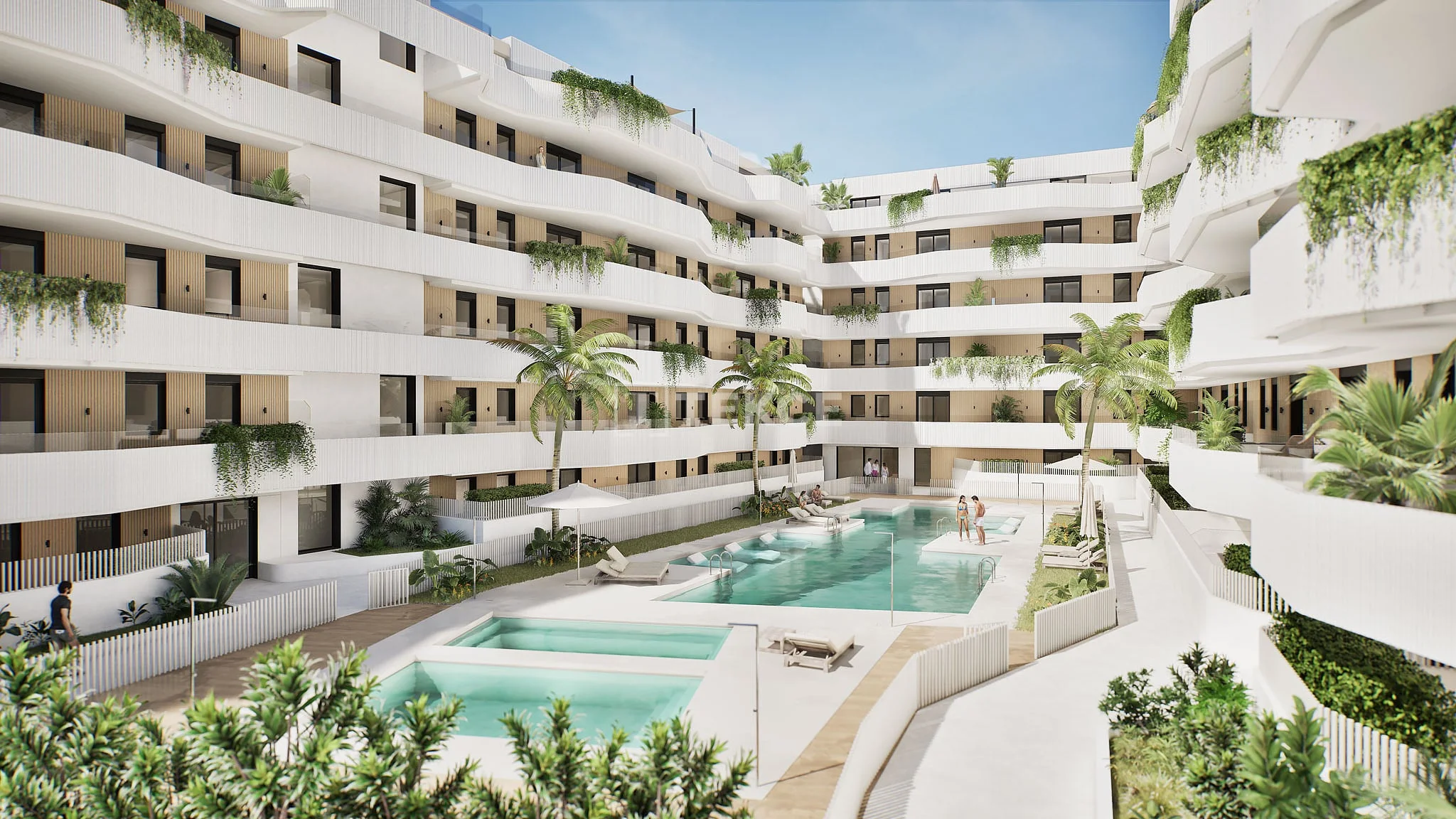 3-Bedroom Apartment with Terrace and Spa in Mijas