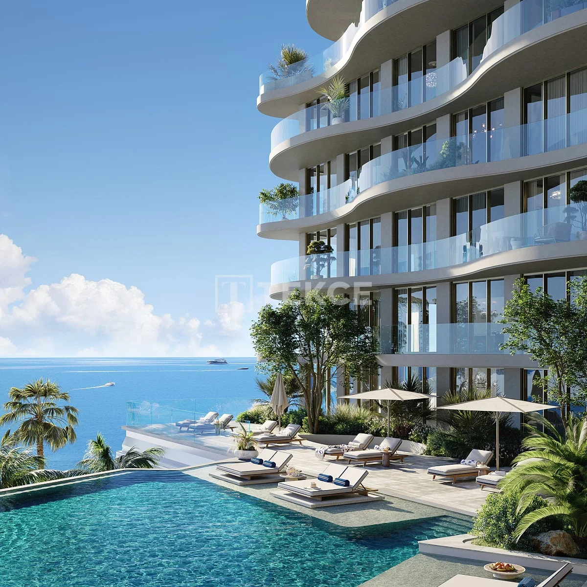 1-Bedroom Beachfront Apartment with Gulf View in Al Marjan, Ras Al Khaimah, photo 4