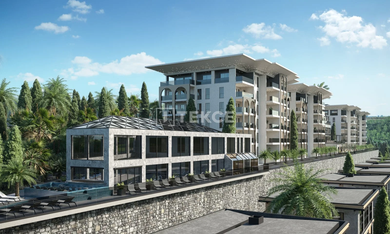 2-Bedroom Penthouse with Sea View in Kargicak, Alanya