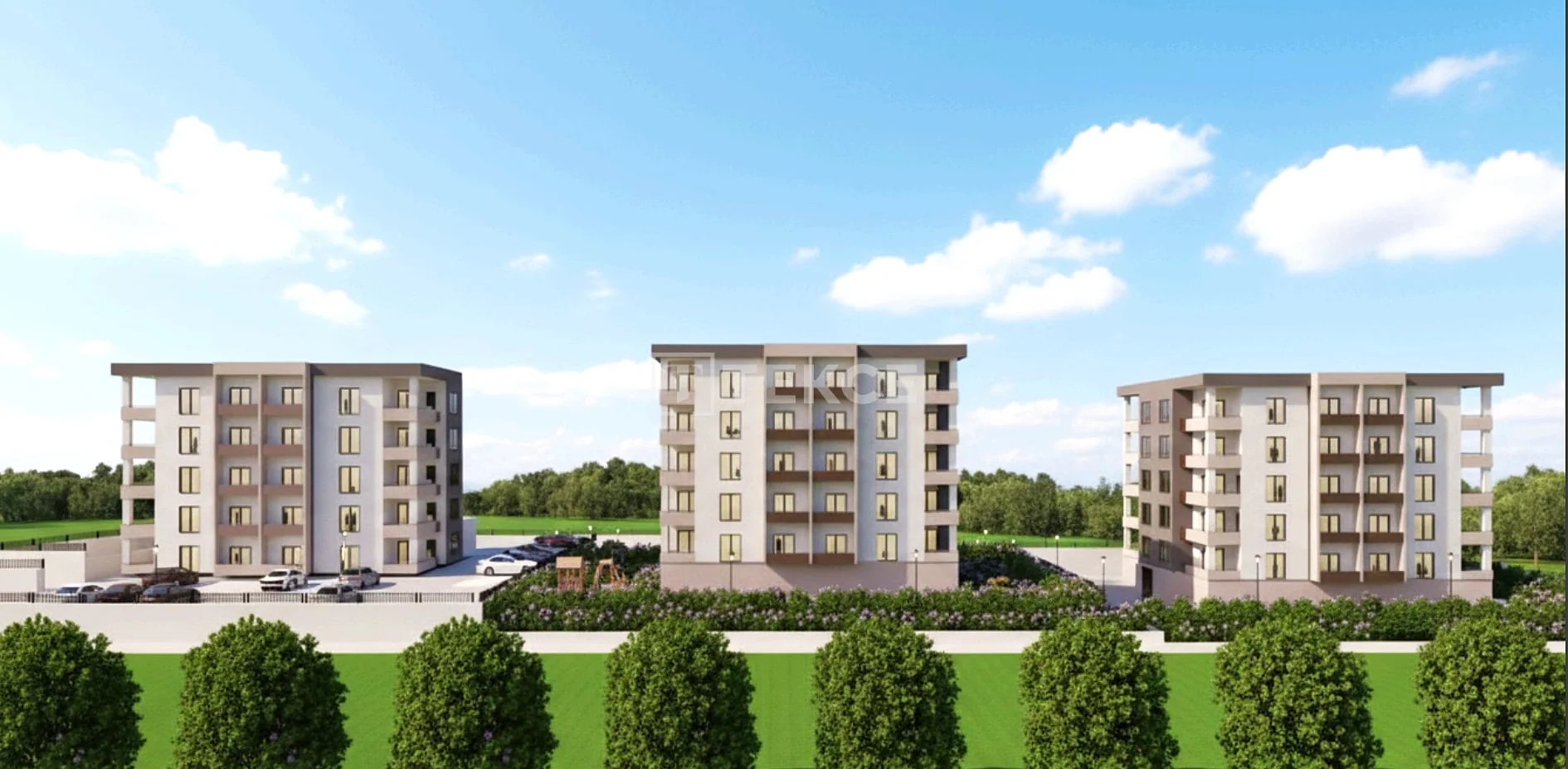 Квартира 3 комнаты (2 спальни) в Нилюфере, Бурса, фото 3