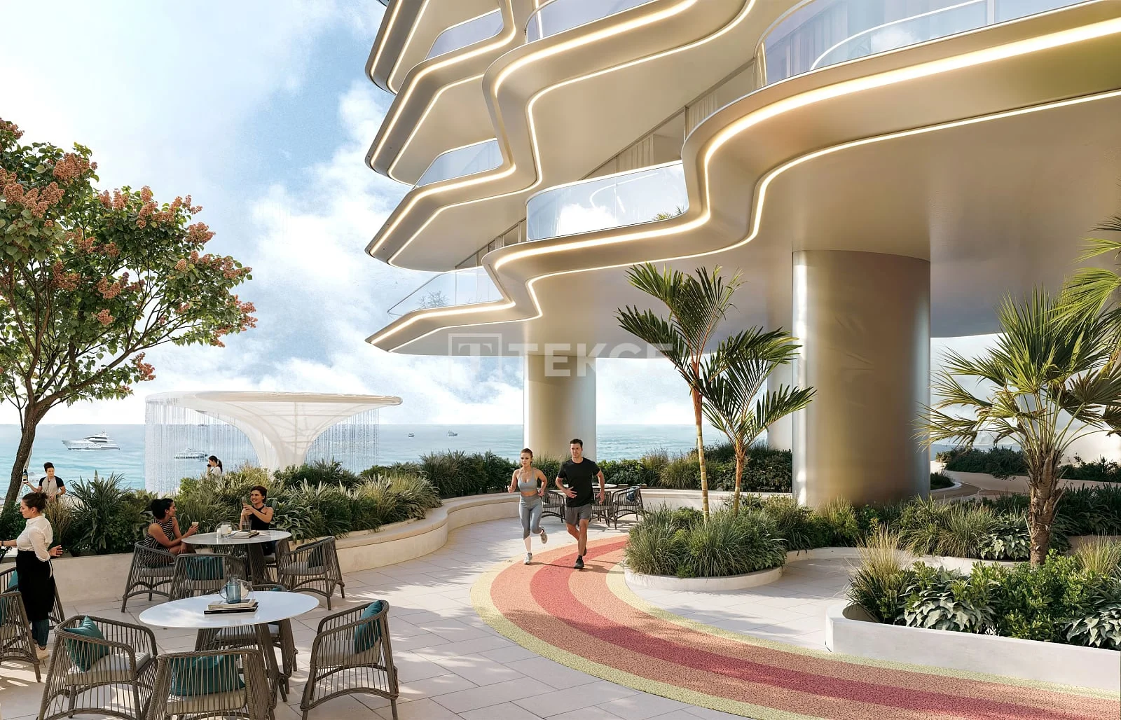 4-Bedroom Apartment with Sea View in Dubai Maritime City, photo 2