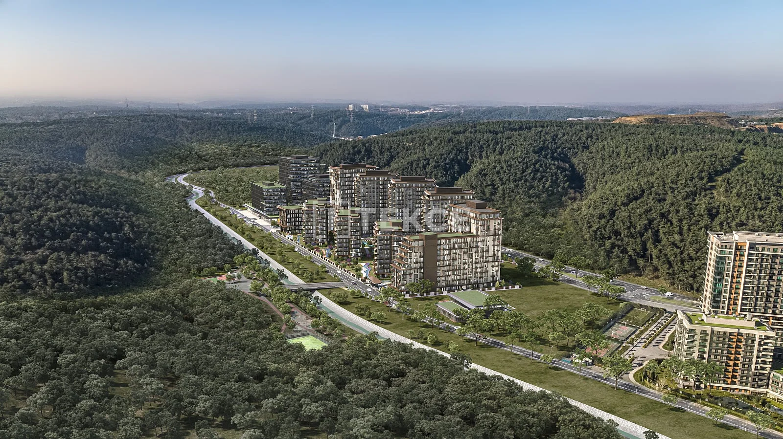 1-Bedroom Apartment with Forest View in Sariyer, Istanbul, photo 3