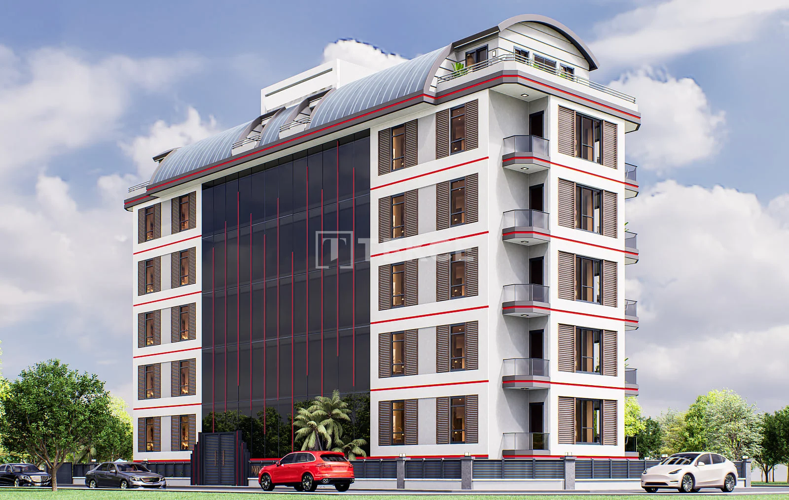 1-Bedroom Apartment with Sea View in Mahmutlar, Alanya, photo 2