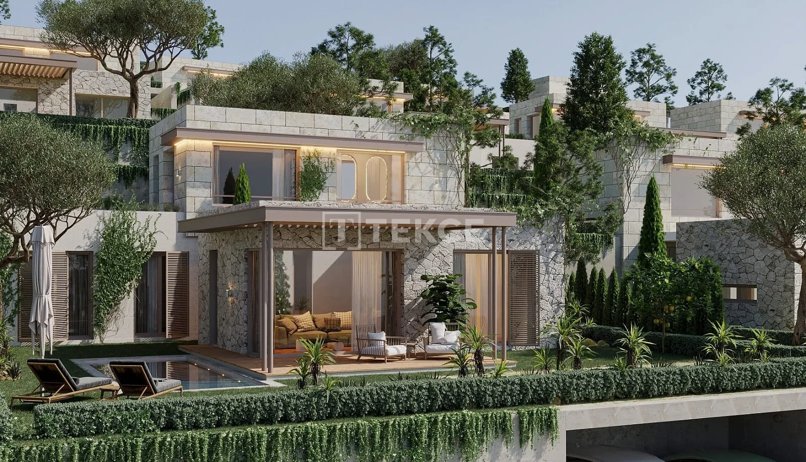 4-Bedroom Villa with Sea and City Views in Bodrum, photo 2