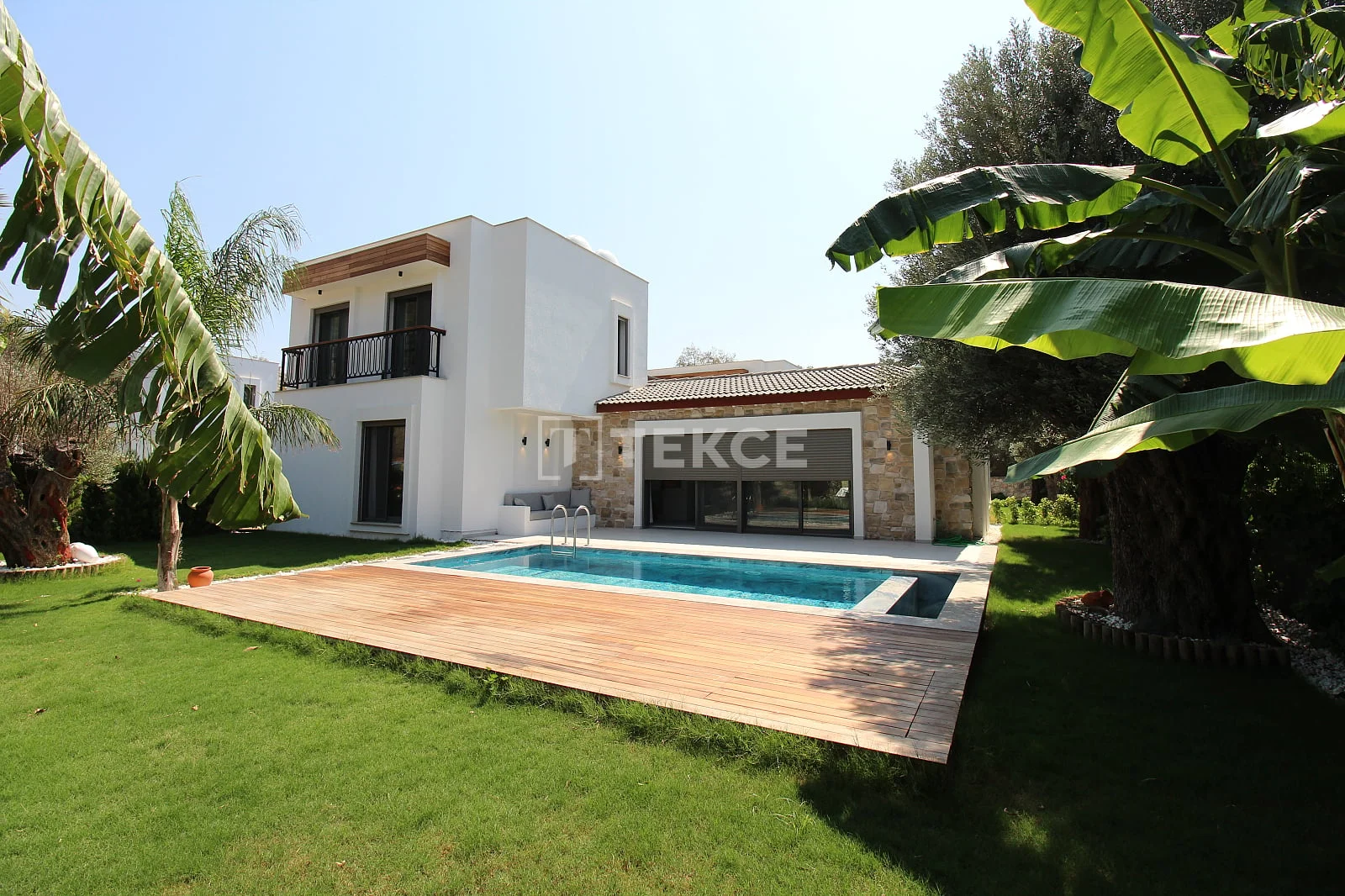 3-Bedroom Villa with Private Pool and Garden in Torba, Bodrum